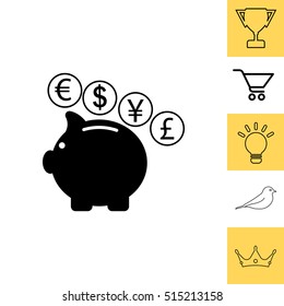 piggy bank icon