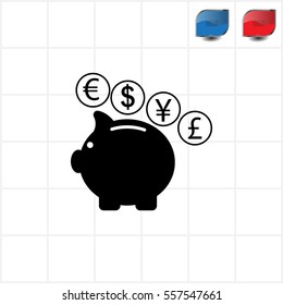 piggy bank icon