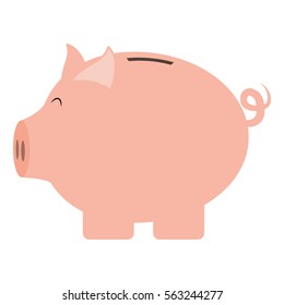 piggy bank icon image vector illustration design