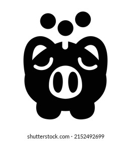 Piggy Bank Icon, das Vektorgrafik speichern