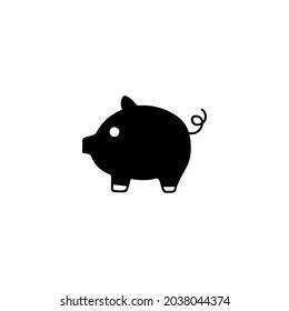 Schweinebanksymbol auf schwarz-weißem Hintergrund 