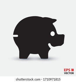 Piggy Bank Symbol Vektorillustration Design. Eps10 Vektorillustration Illustration.