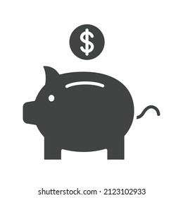 Imagen vectorial de icono del banco de transmisión. Adecuado para aplicaciones móviles, aplicaciones web y medios impresos.