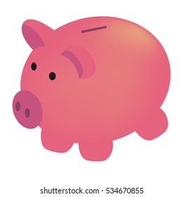 Piggy bank, icon, vector, jpg, eps, logo, illustration.