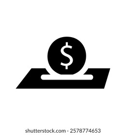 Piggy bank icon vector. piggy money icon