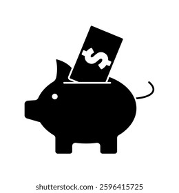 piggy bank icons  symbol vector elements for infographic web