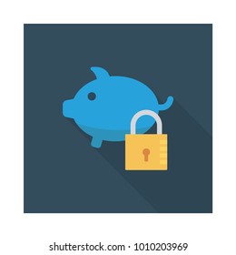  piggy bank lock 