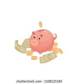 piggy bank, money