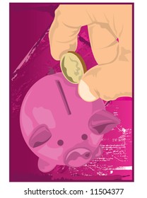 Piggy Bank Pink