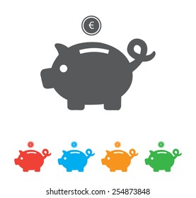 Piggy bank - saving money
