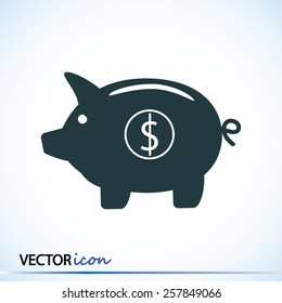 Piggy bank - saving money