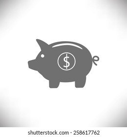 Piggy bank - saving money