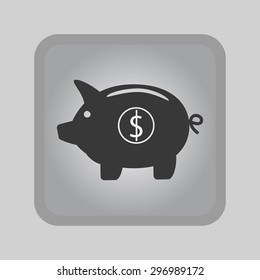 Piggy bank - saving money