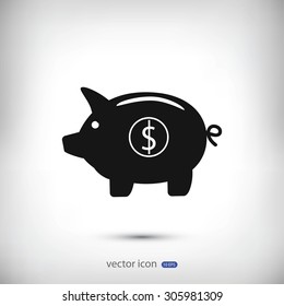 Piggy bank - saving money