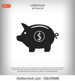 Piggy bank - saving money