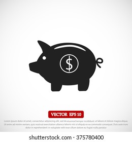 Piggy bank - saving money