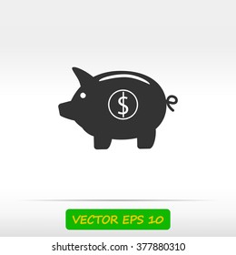 Piggy bank - saving money