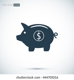 Piggy bank - saving money