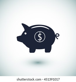 Piggy bank - saving money