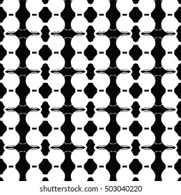 Piggy bank seamless pattern. Vector abstract background.