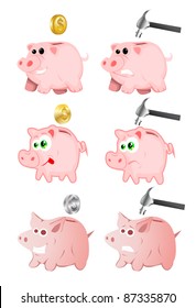 Piggy bank set