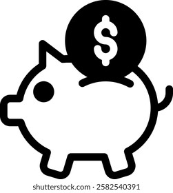 A piggy bank is a small container, often shaped like a pig, designed to store coins and savings. It encourages financial discipline and serves as a tool for teaching money management.