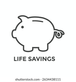 Ícone de Perdão de Dívida de Empréstimo Estudantil do Piggy Bank