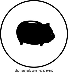 piggy bank symbol