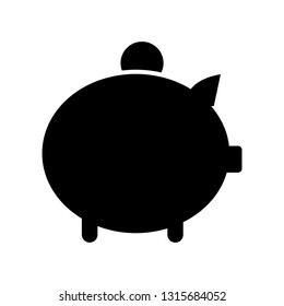 piggy bank trendy favorites icon vector