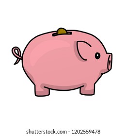 Piggy Bank Vector