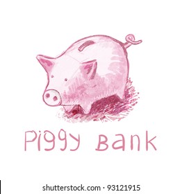 Piggy Bank Clip Art Images, Stock Photos & Vectors | Shutterstock