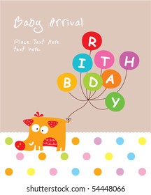 piggy birthday greeting