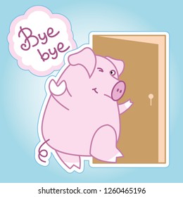 piggy goes away