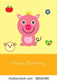 piggy greeting