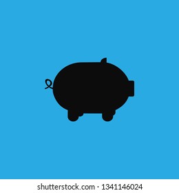 piggy icon vector