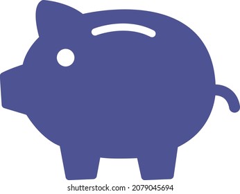 Piggy Isolated Vector icon which can easily modify or edit

