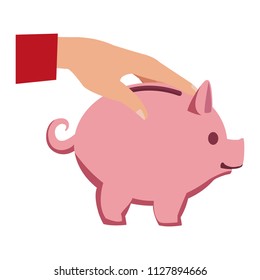 Piggy money savings