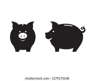 Piggy moneybox isolated vector