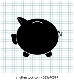piggy moneybox vector icon