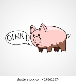 piggy oink