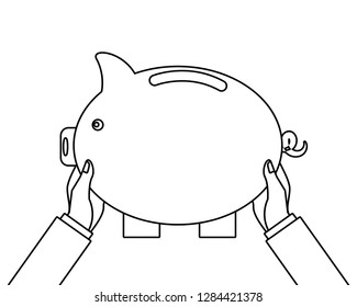 piggy saving icon