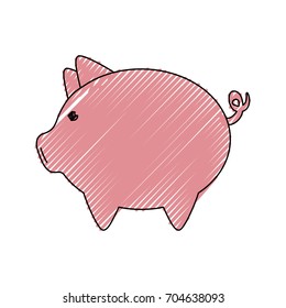 Piggy saving money