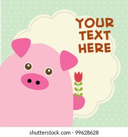 piggy with text 1