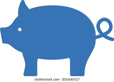 Piggy-Vektorsymbol