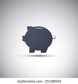 Piggy-bank Icon Design