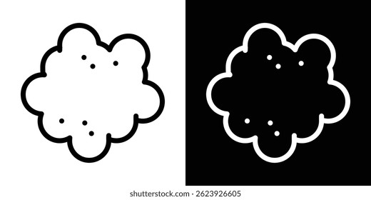 Pigment-Icon-Vektor für Web und mobile App. Symbol einzeln.