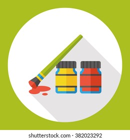 pigment ink flat icon