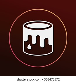 Pigment paint icon