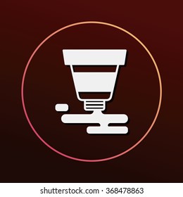 Pigment paint icon