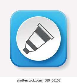Pigment paint icon